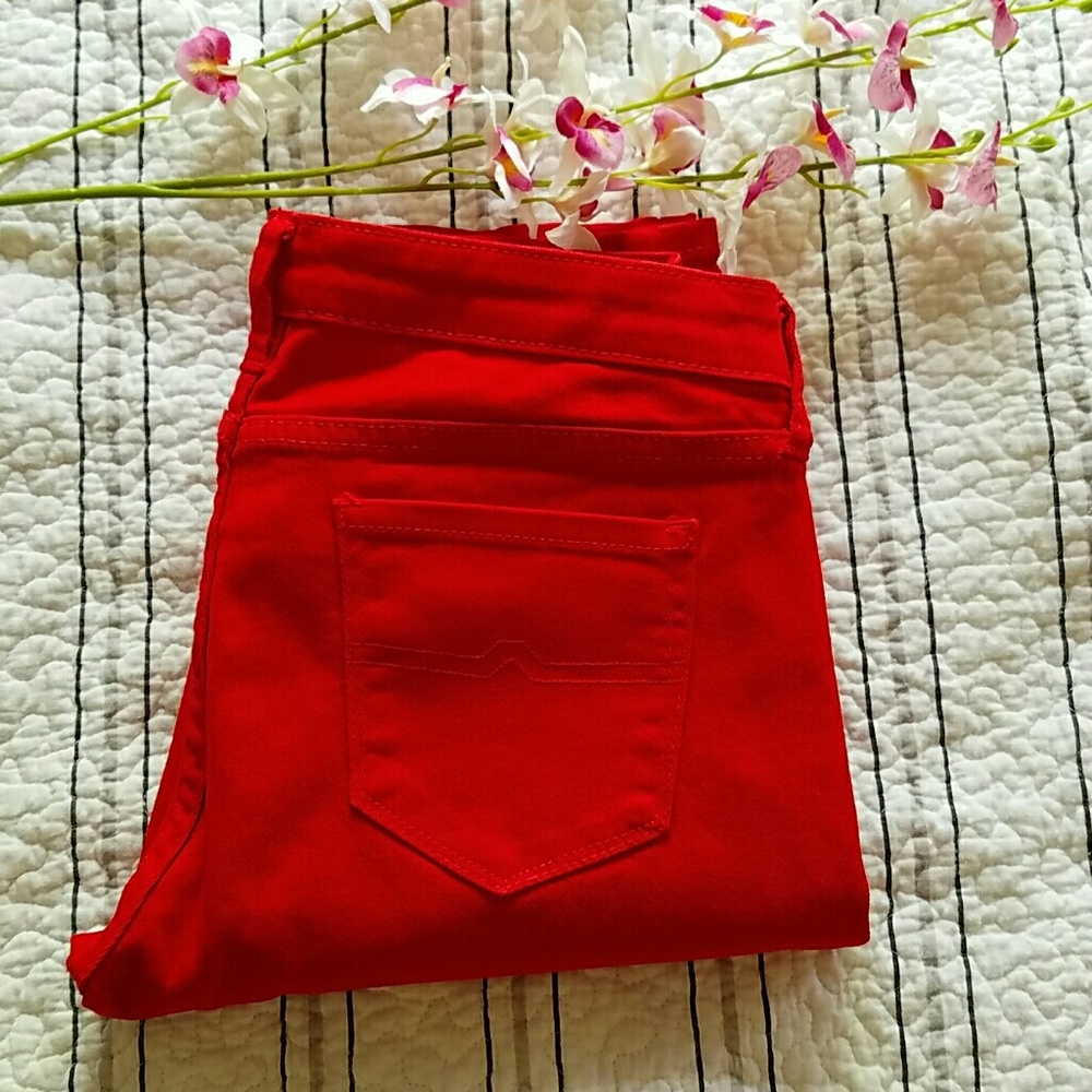 Arizona Red Super Skinny Jeans